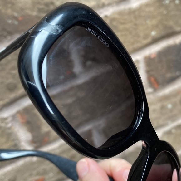 Jimmy choo authentic sunglasses. Gorgeous style. Silver hardware. - Picture 16 of 17